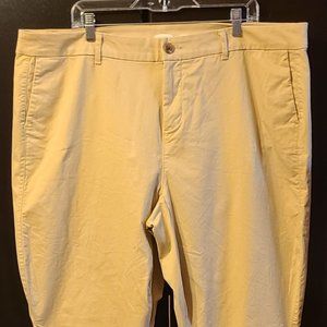 Old Navy Bootcut Secret-Slim Pockets Pants 20 Extra-Long NWOT Stone/Khaki